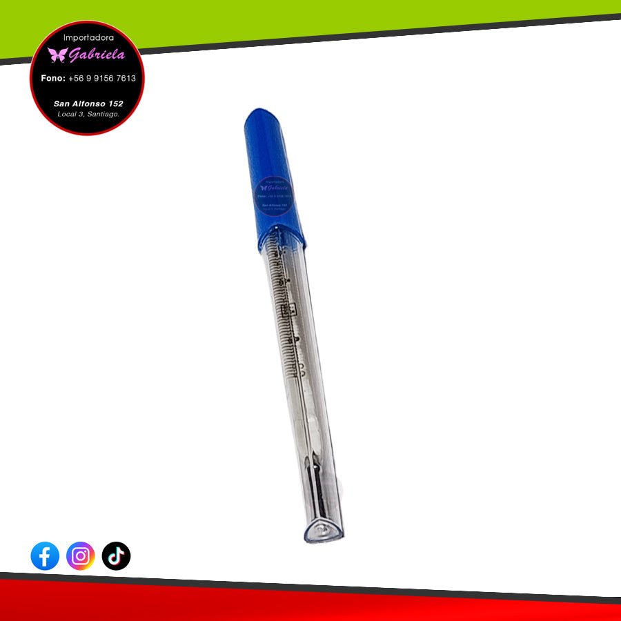 Termometro Pequeño (Mercurio)