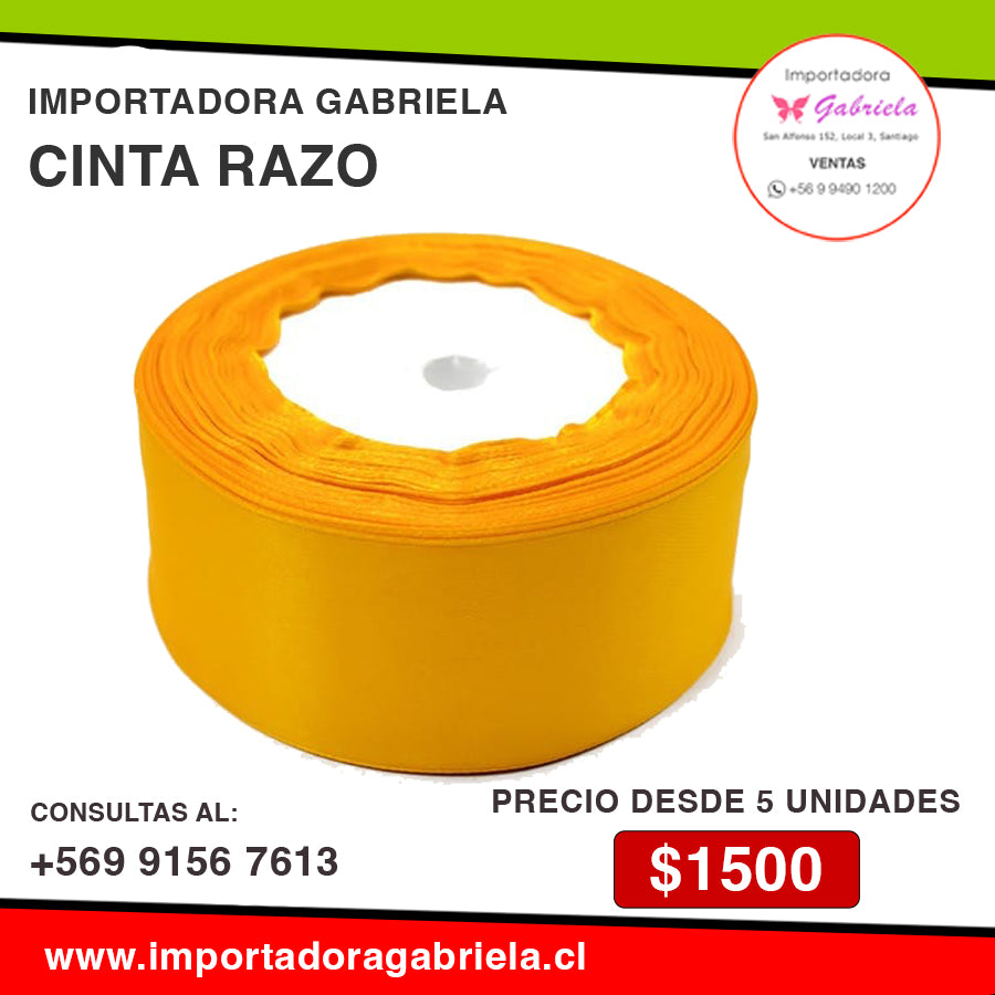 Cinta Razo (Precio desde 5 unidades)