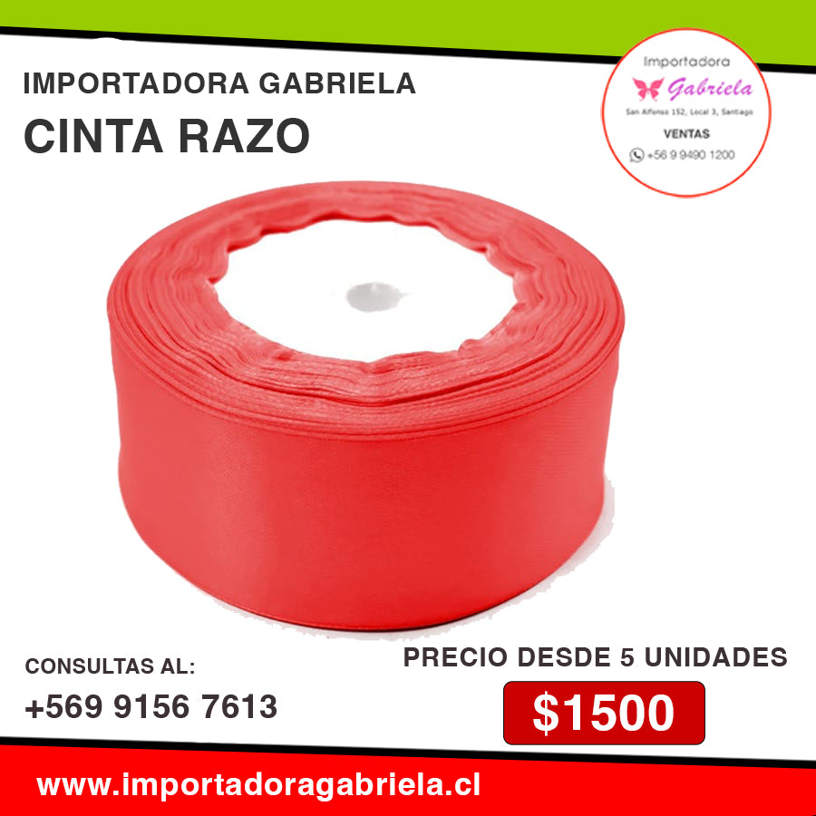Cinta Razo (Precio desde 5 unidades)
