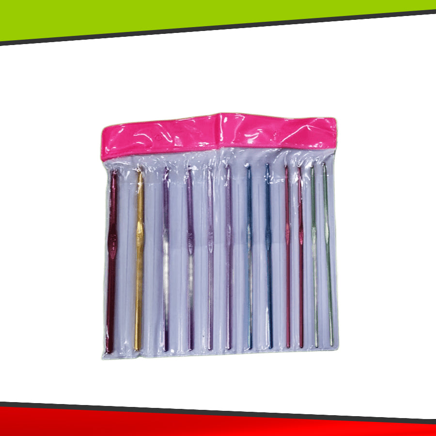 Palillos a Crochet de Aluminio