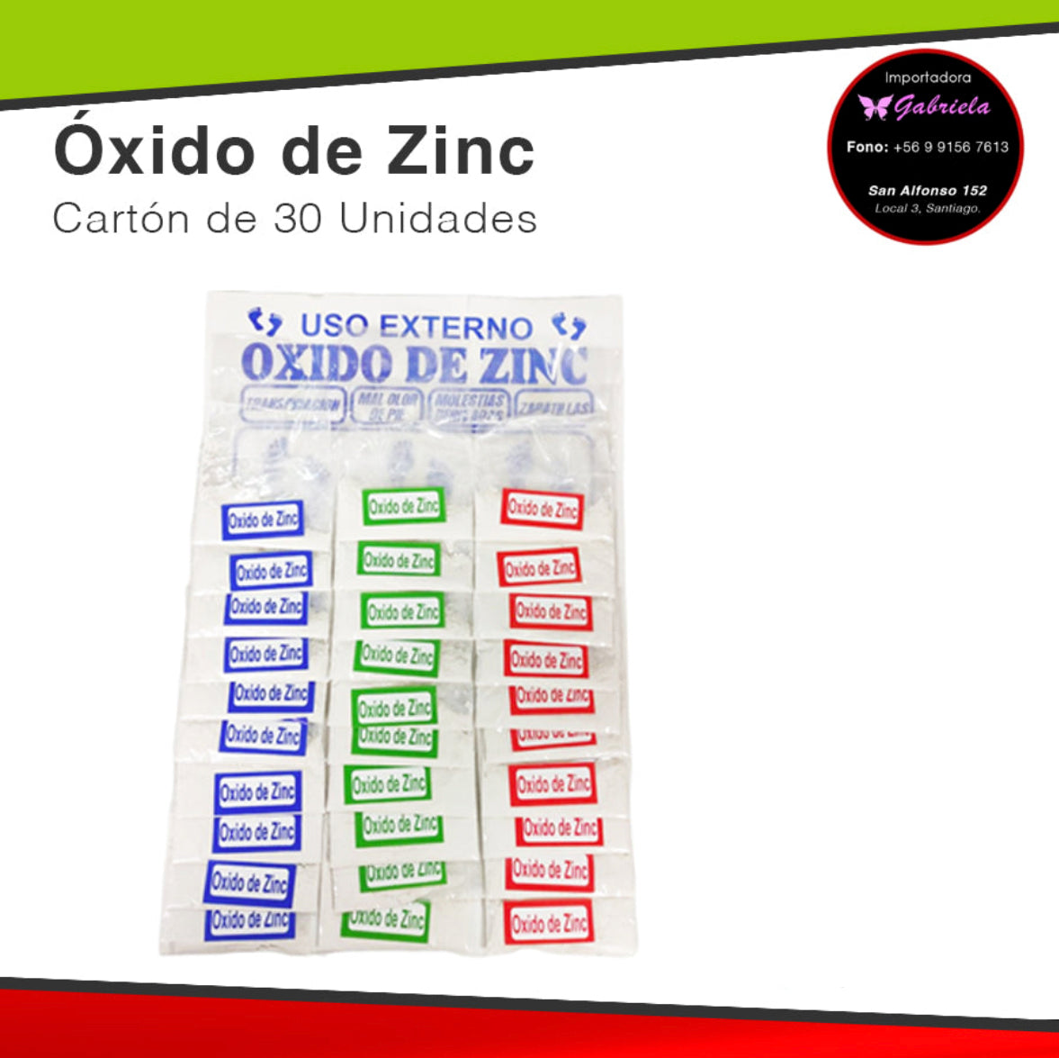 ÓXIDO DE ZINC