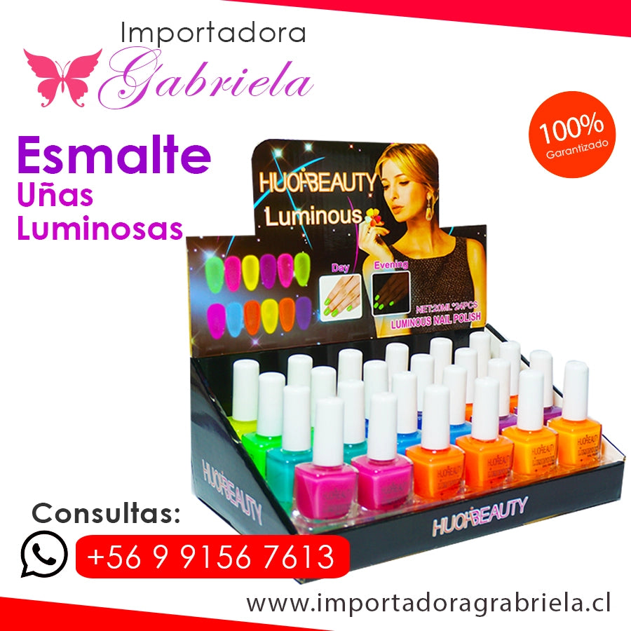 Esmalte de Uńas Luminosos