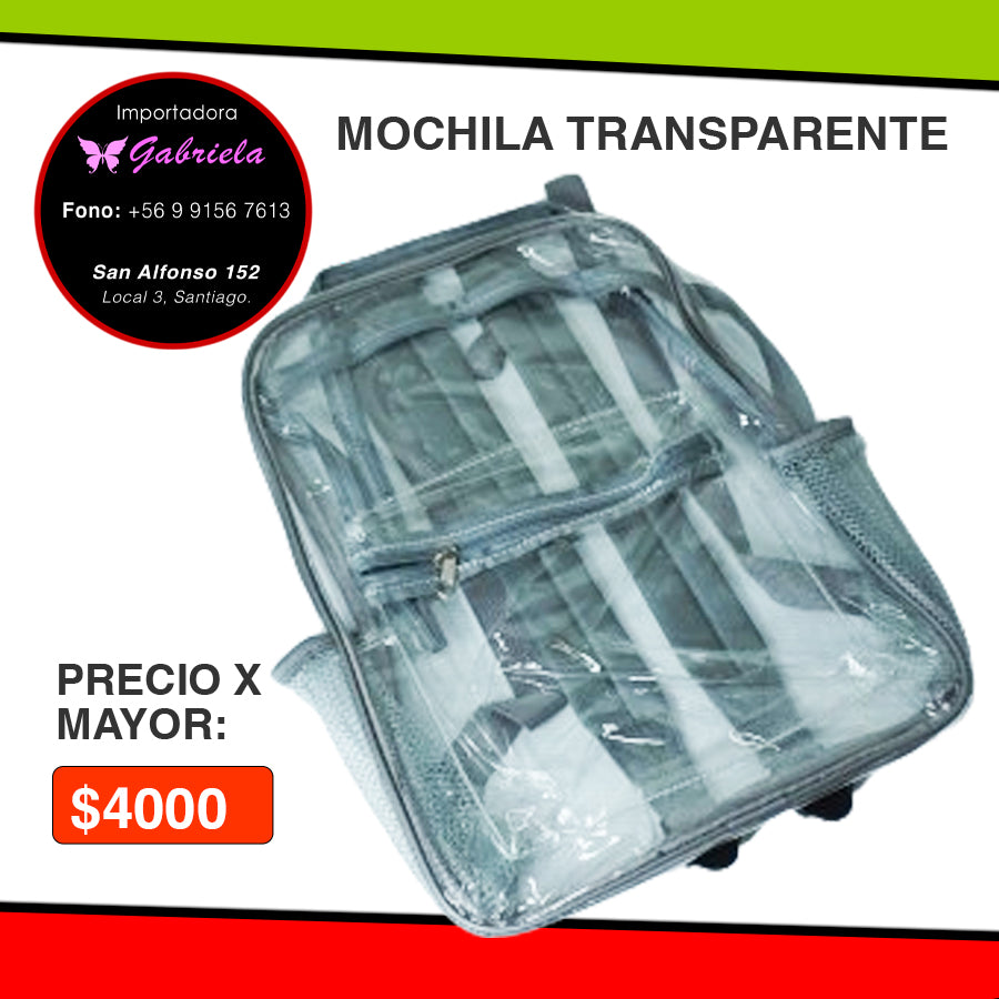 Mochila Transparente