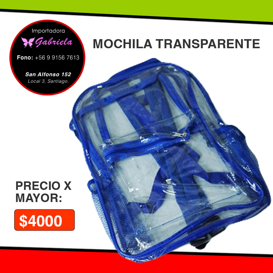 Mochila Transparente