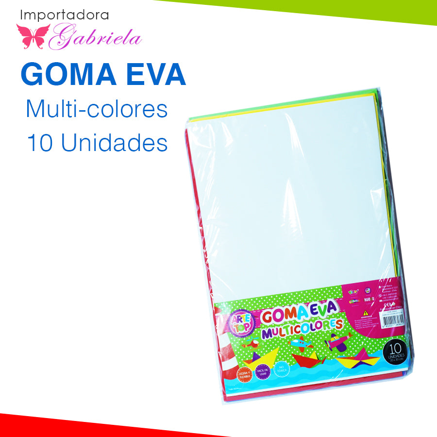 GOMA EVA MULTI-COLORES