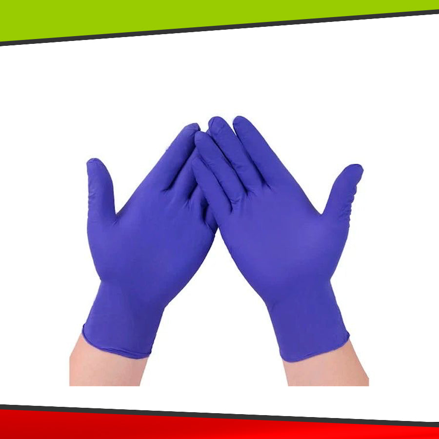 Guantes de Nitrilo - De 100 Unidades