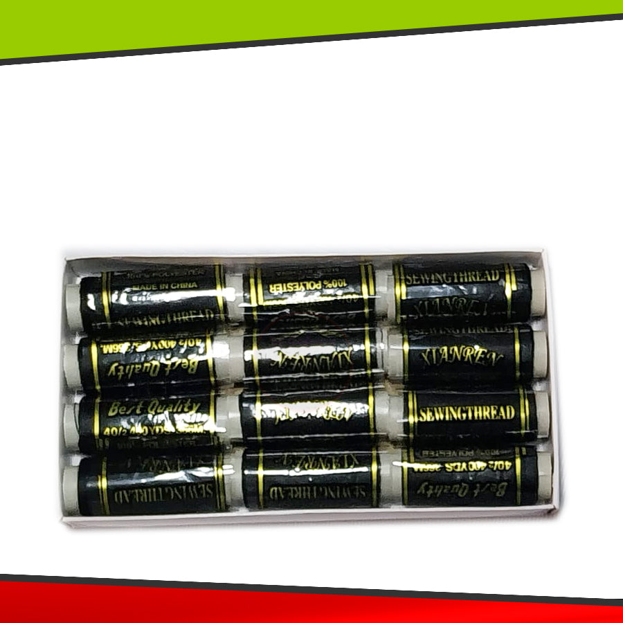 Hilo de Coser de Color Negro