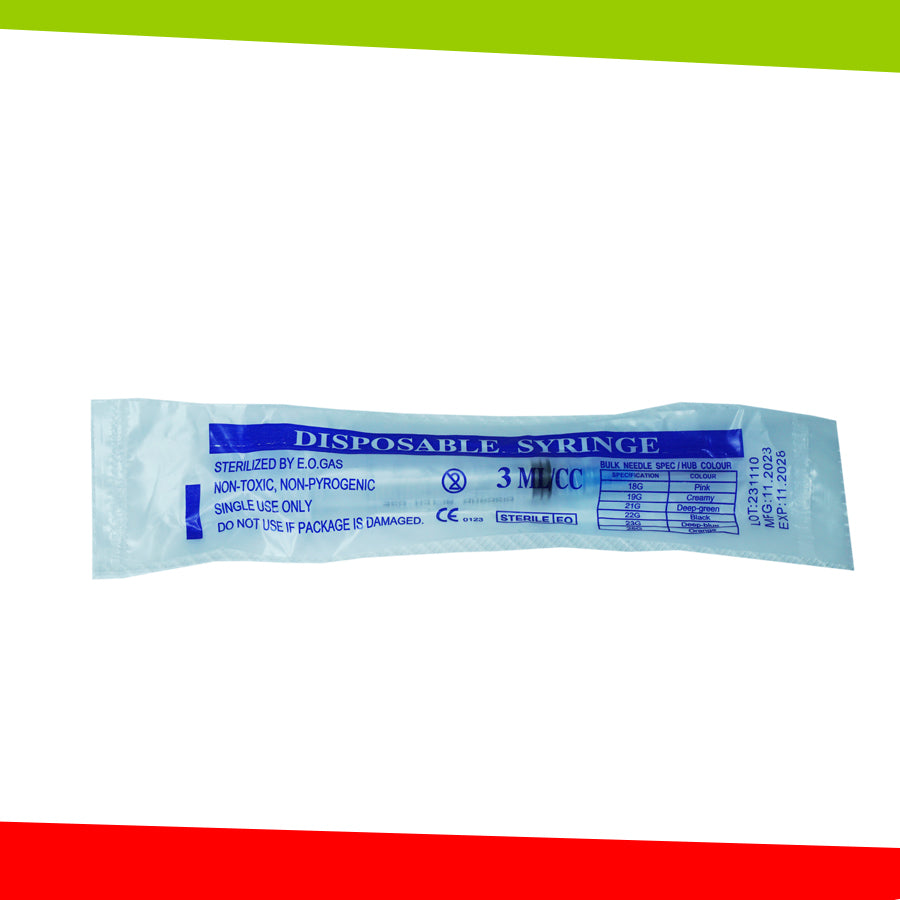 Jeringa de 3 ml precio x unidad