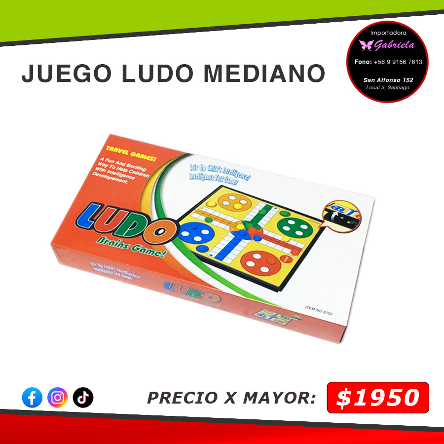 Juego Ludo Mediano