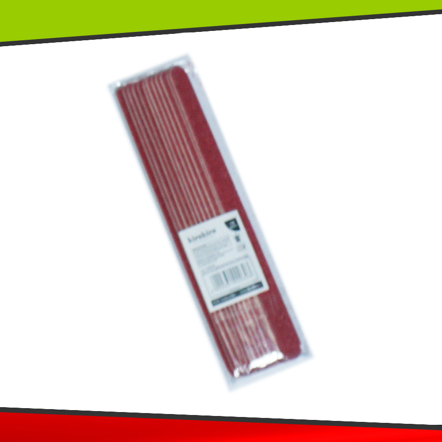 Limas de Cartón Delgadas 12 Unidades