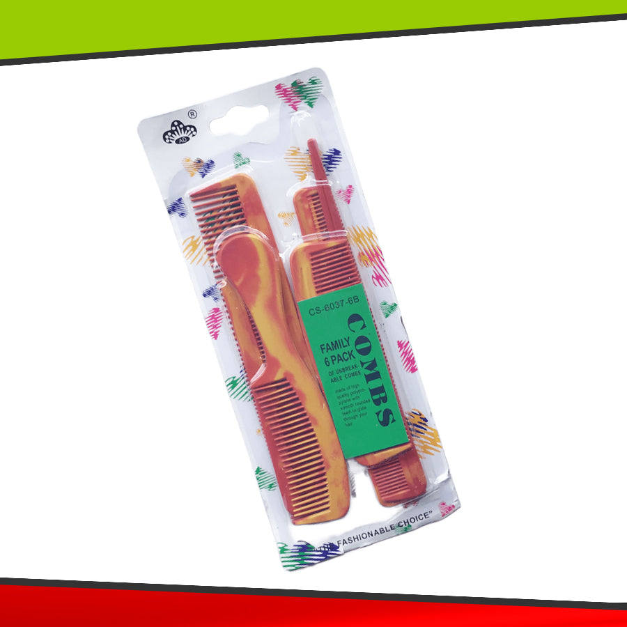 Set de Peinetas - 6 Unidades