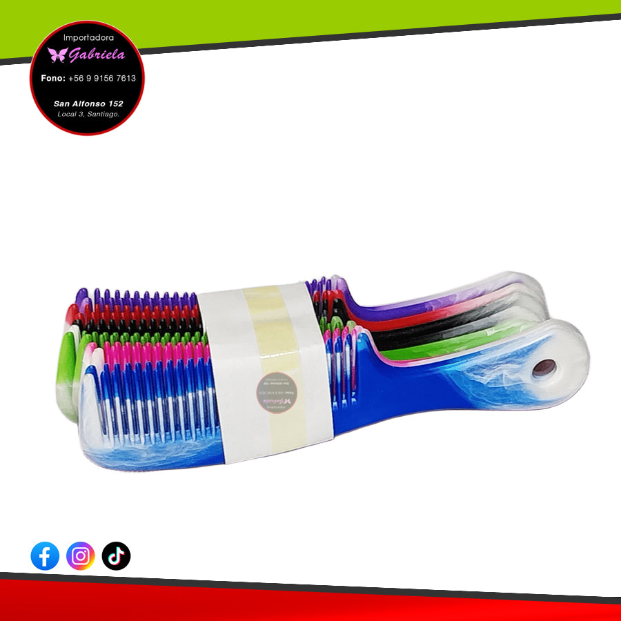 Peineta Jardin con Mango