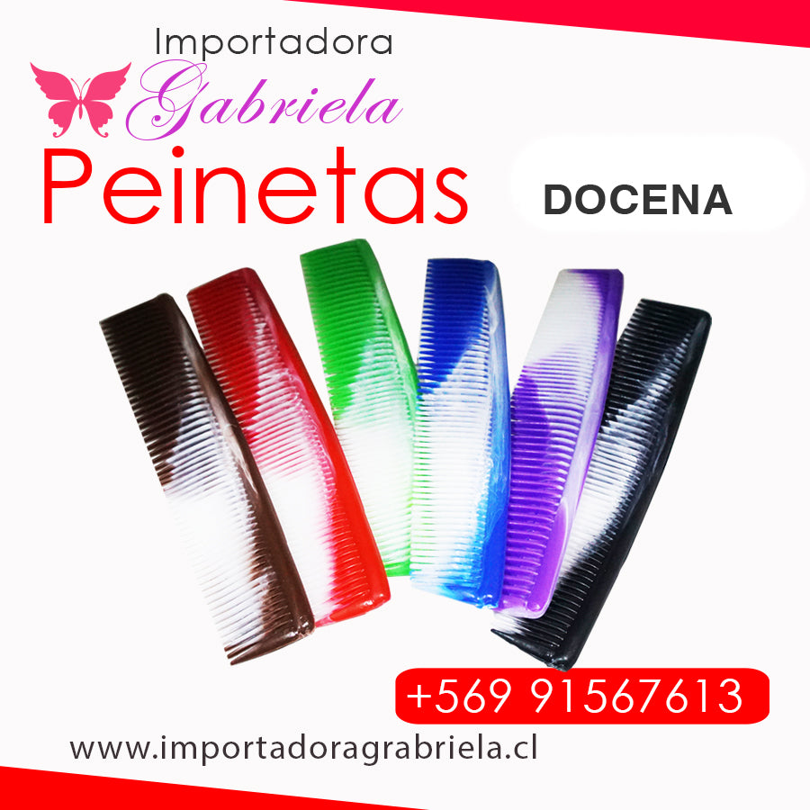 Set de Peinetas Chicas de Bolsillo