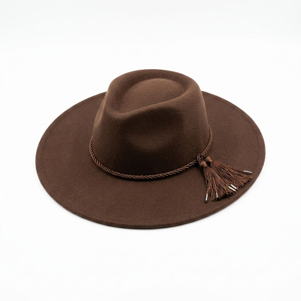 Sombrero Huaso Profesional Café Tabaco X Mayor de 3