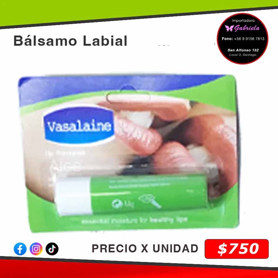 Bálsamo Labial - Precio x Unidad $750