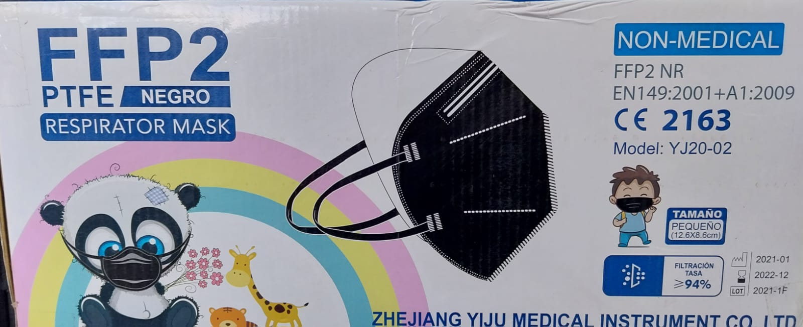 GRAN OFERTA: Mascarillas para niños (Caja de 20 unidades) 3X$1000