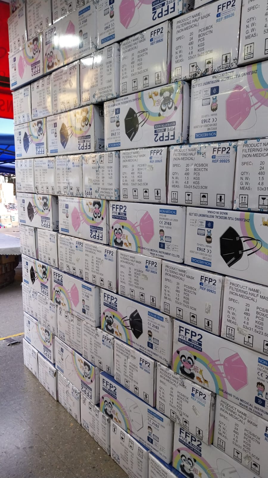 GRAN OFERTA: Mascarillas para niños (Caja de 20 unidades) 3X$1000