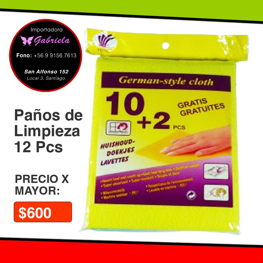Paños de Limpieza Multiuso