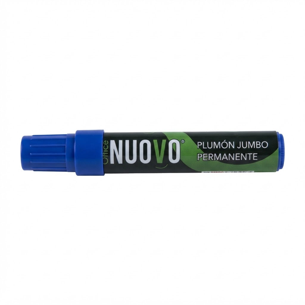 Plumón Permanente Jumbo Azul - Marca Office Nuovo