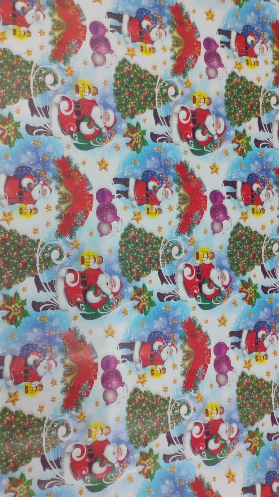 Papel de Regalo Navidad - Rollo de 100 unidades - 10 diseńos - papel tradicional