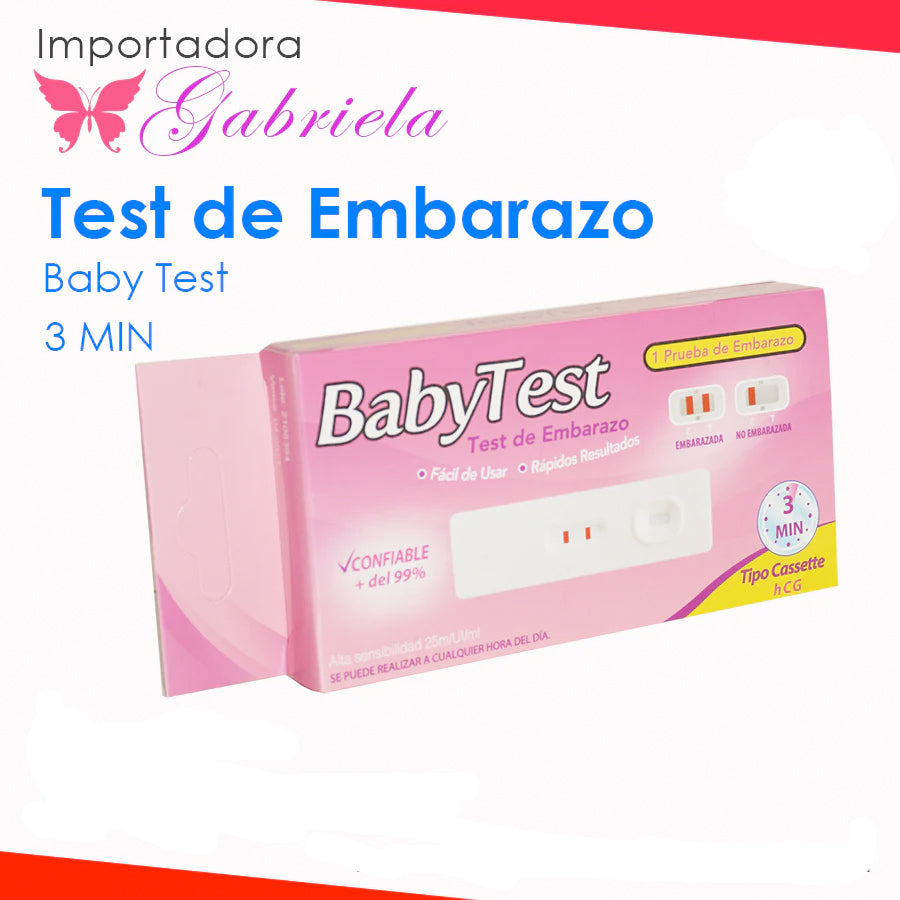 Test de Embarazo Importadora Gabriela