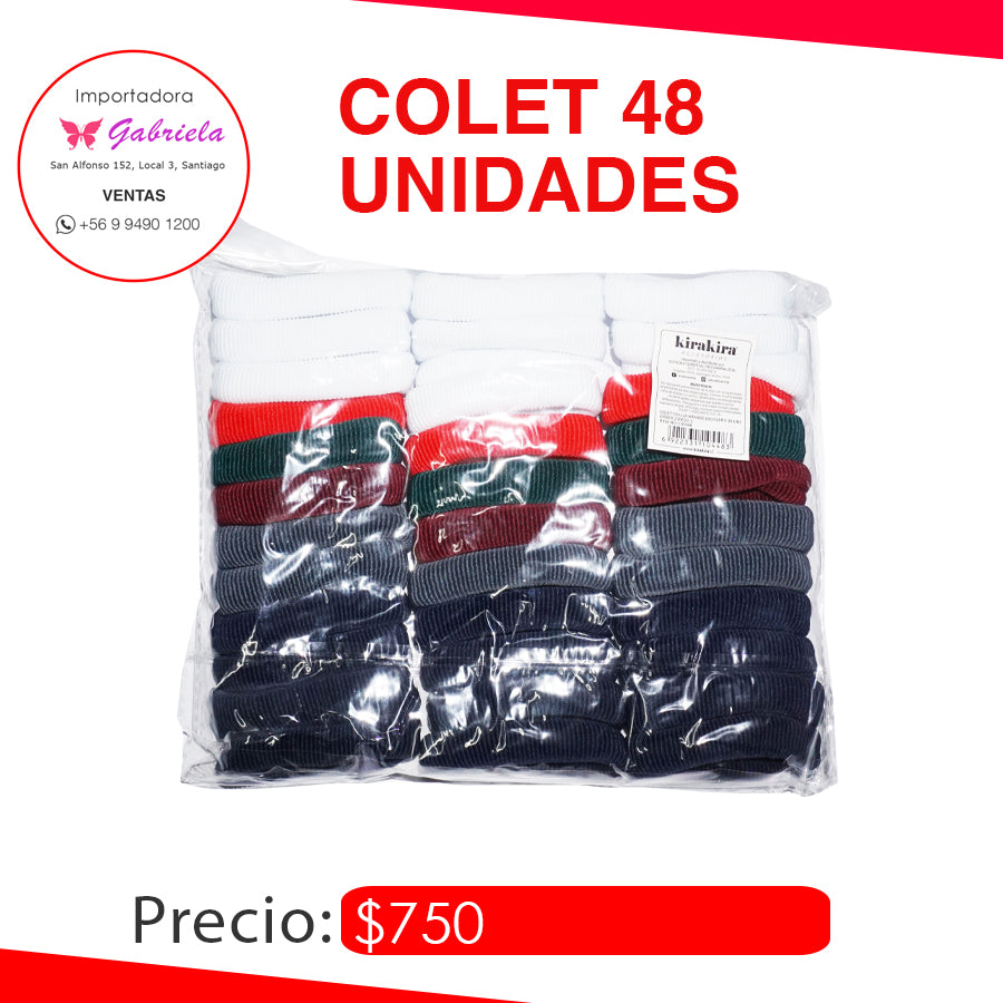 Colet 48 unidades