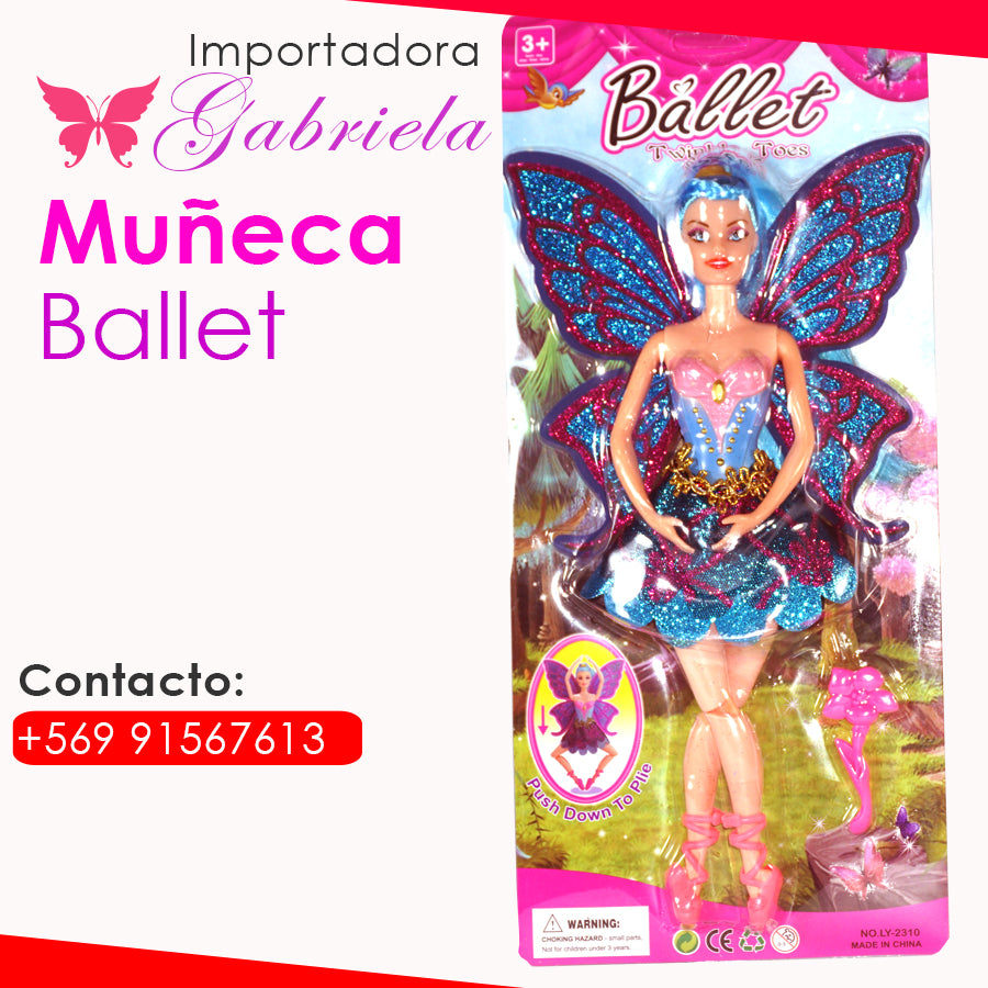 Muńeca Barbie Bailarina