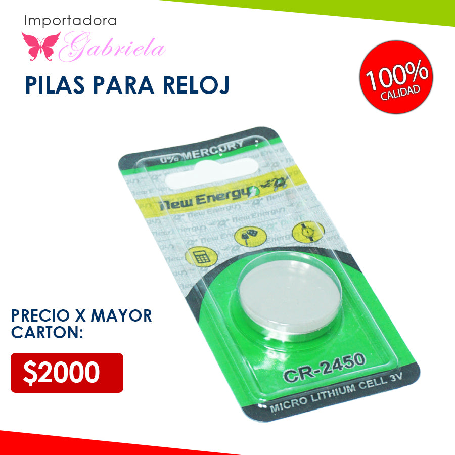 PILAS PARA RELOJ MAXELL CR-2450