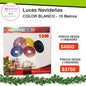 Luces Navideñas 10  Metros color Blanco