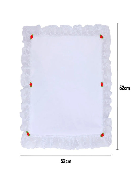 Pañuelo 18 Blonda liso con besitos - Precio X Mayor de 3