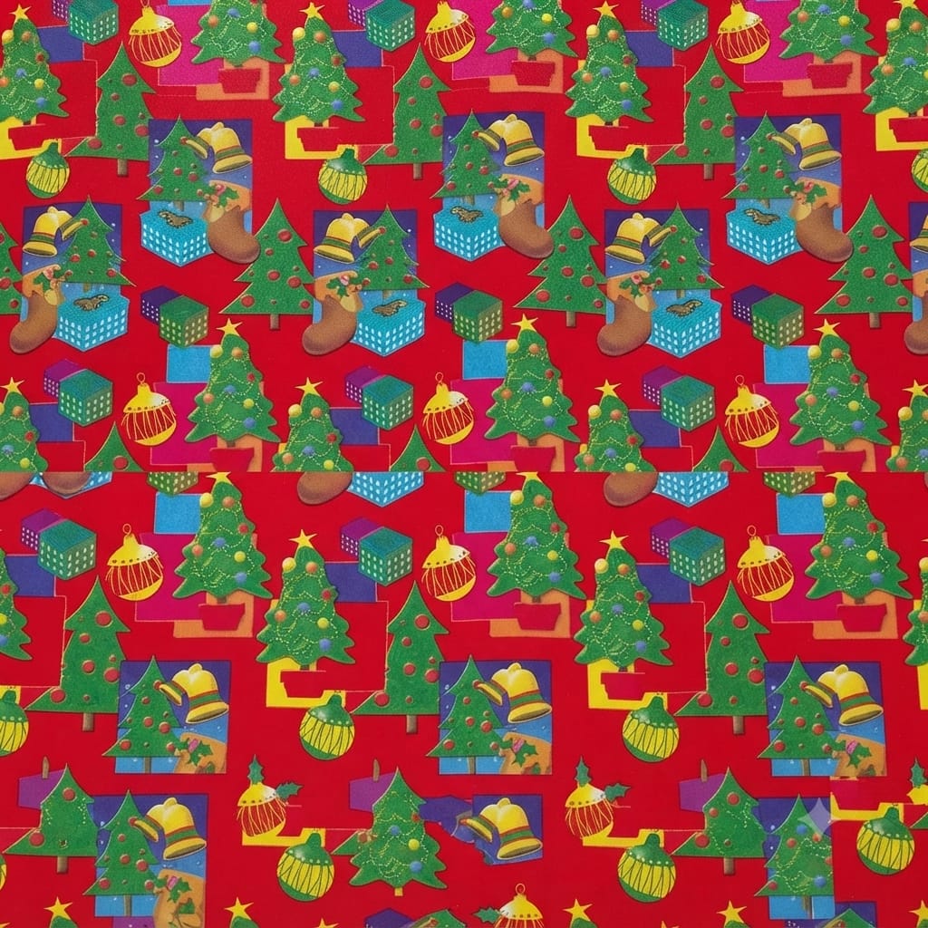 Papel de Regalo Navidad (Ciento de 100 Unidades - Diseños Surtidos)