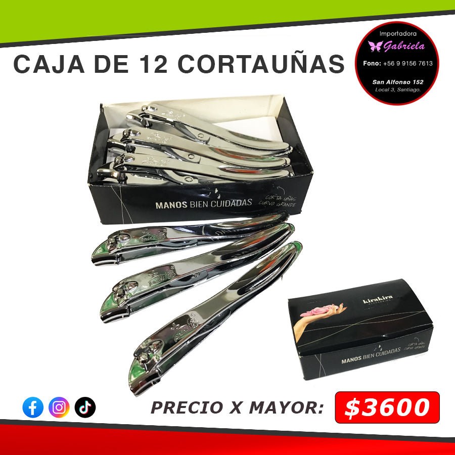 Cortauñas de 12 unidades