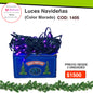 Luces Navideñas Color Violeta codigo 1405