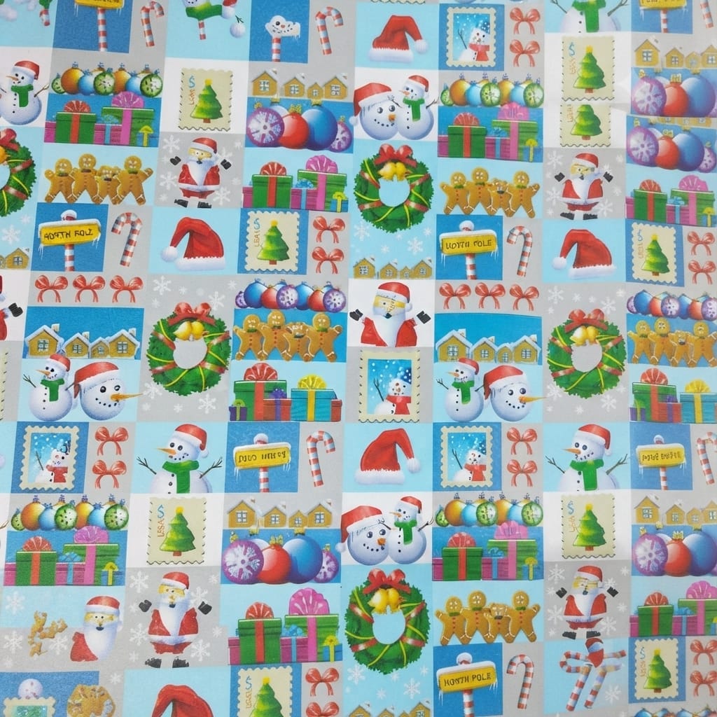 Papel de Regalo Navidad (Ciento de 100 Unidades - Diseños Surtidos)