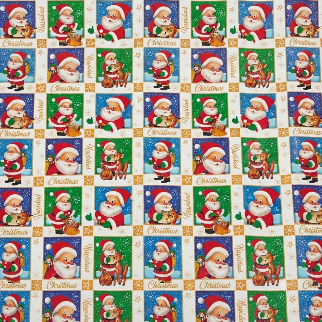 Papel de Regalo Navidad (Ciento de 100 Unidades - Diseños Surtidos)