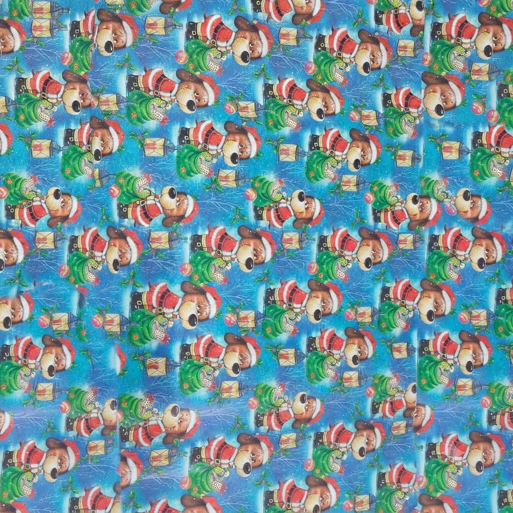 Papel de Regalo Navidad (Ciento de 100 Unidades - Diseños Surtidos)