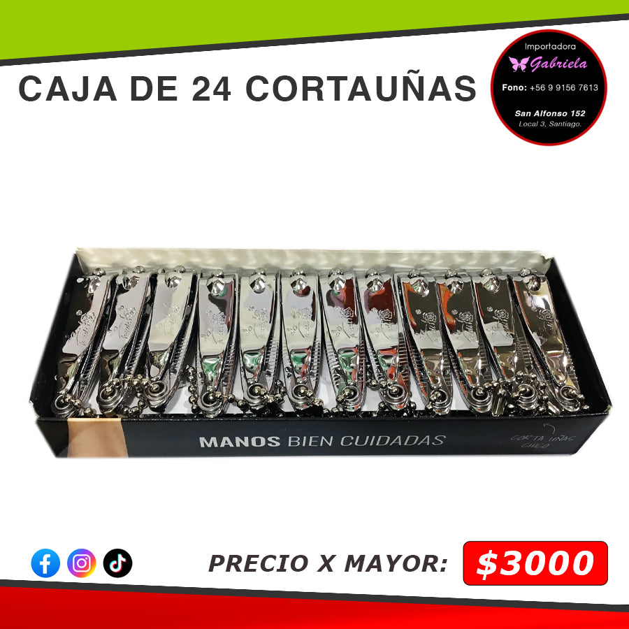 Cortauñas de 24 unidades