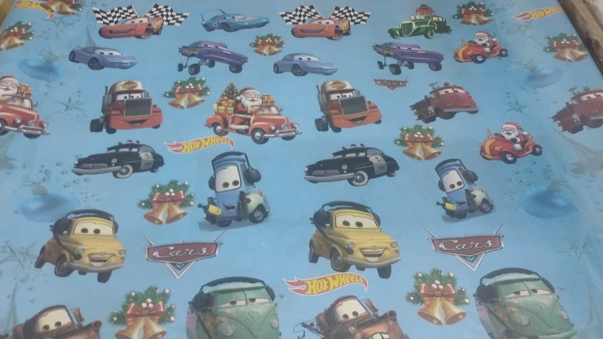 Papel de Regalo Disney (Ciento de 100 Unidades - Diseños Surtidos) 1 METRO X 70 CENTÍMETROS