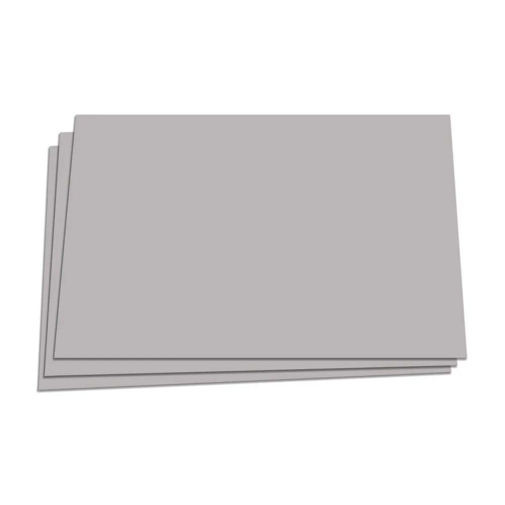 Cartón Piedra Color Gris Medio Pliego 55x77cm - Precio X Mayor de 3