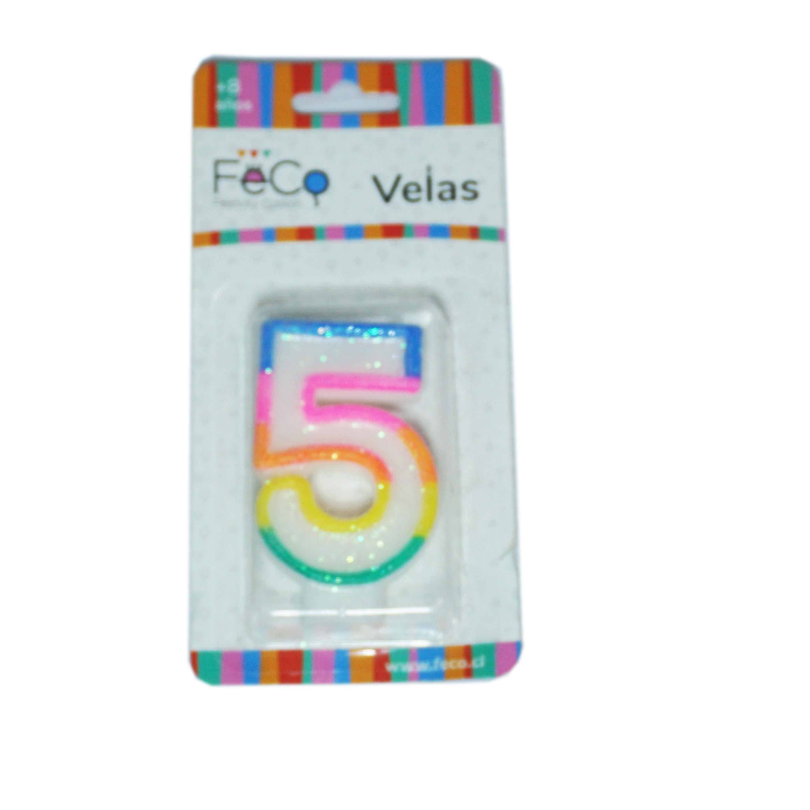 Velas de Números de Cumpleaños