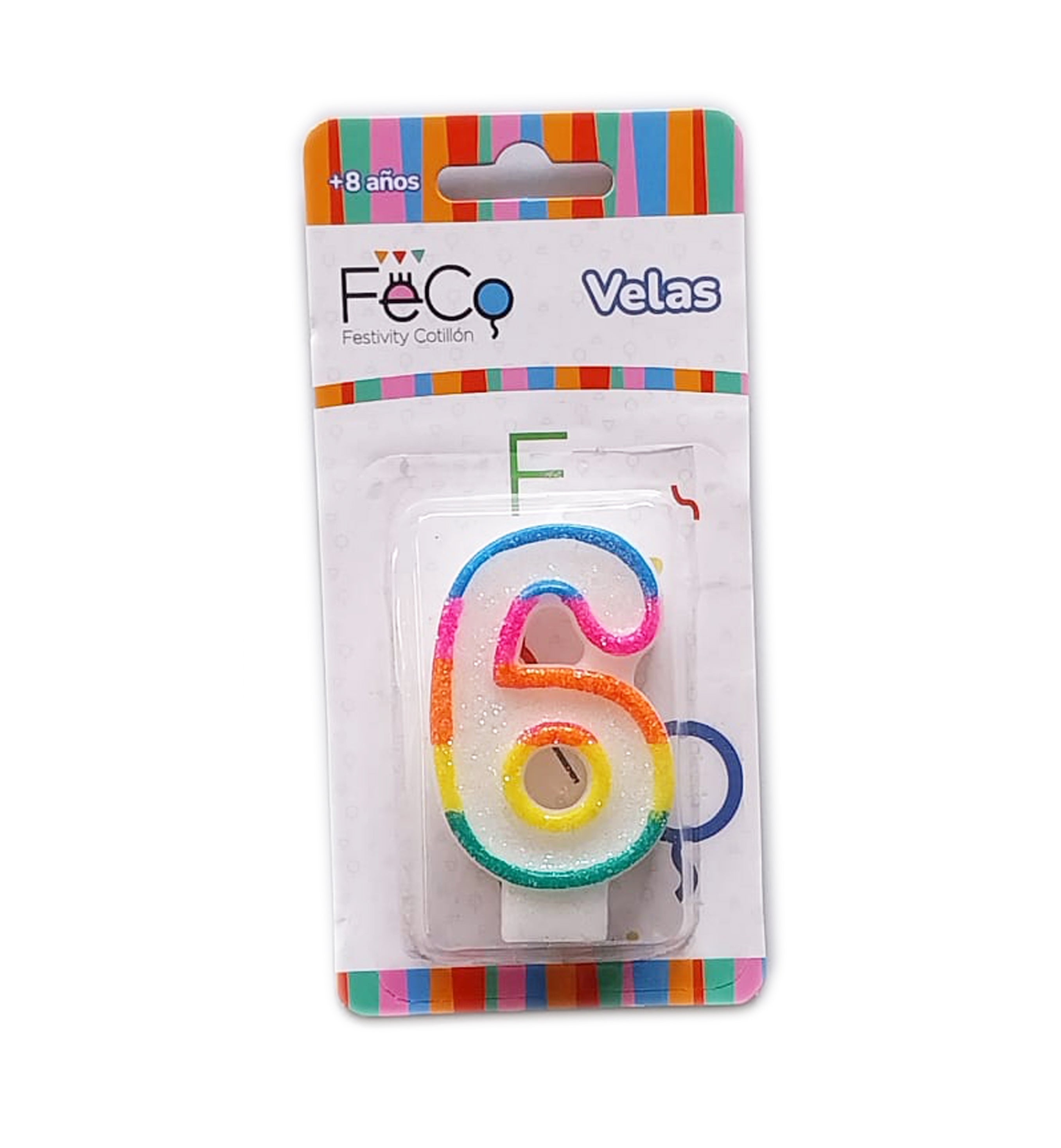 Velas de Números de Cumpleaños