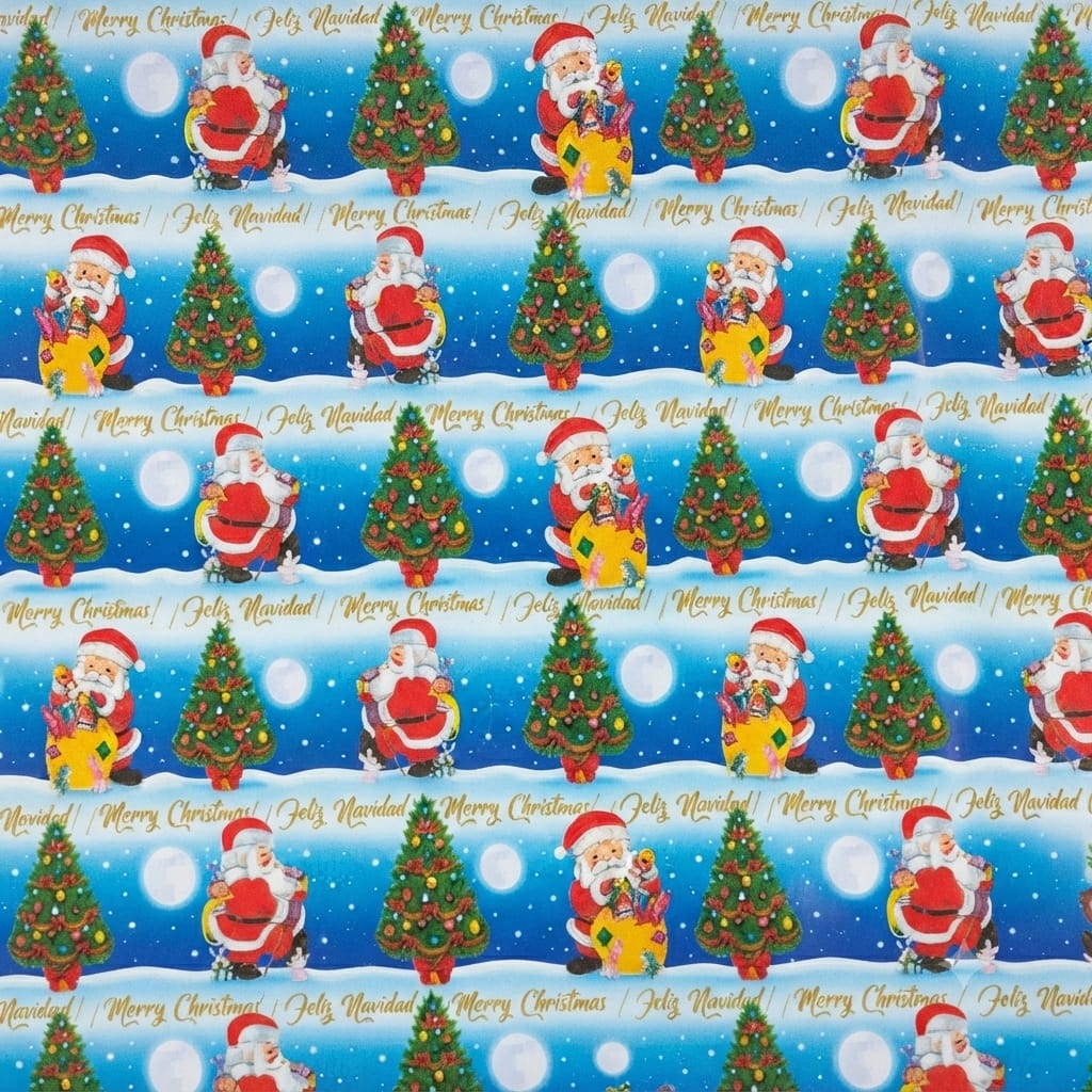 Papel de Regalo Navidad (Ciento de 100 Unidades - Diseños Surtidos)