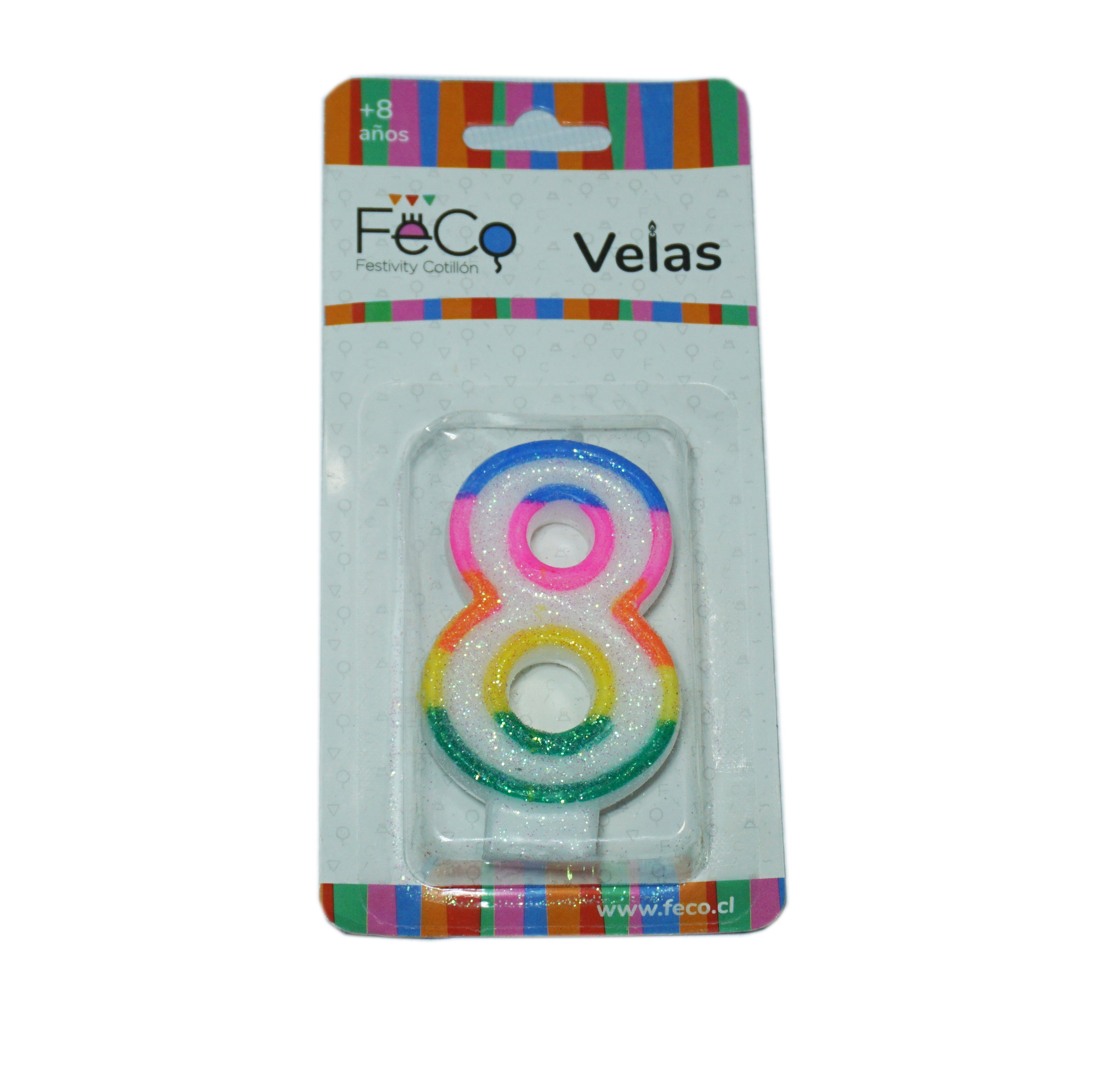 Velas de Números de Cumpleaños