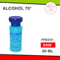 ALCOHOL DE 70 GRADOS  - 60 ML