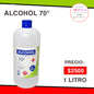 ALCOHOL DE  70 GRADOS - 1 LITRO