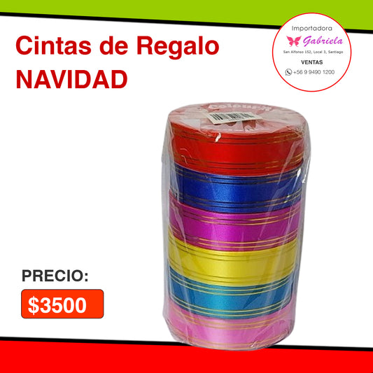 Cinta de Regalo Navidad