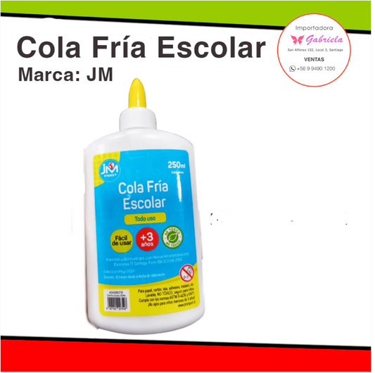 Cola Fria 250 gramos Marca JM