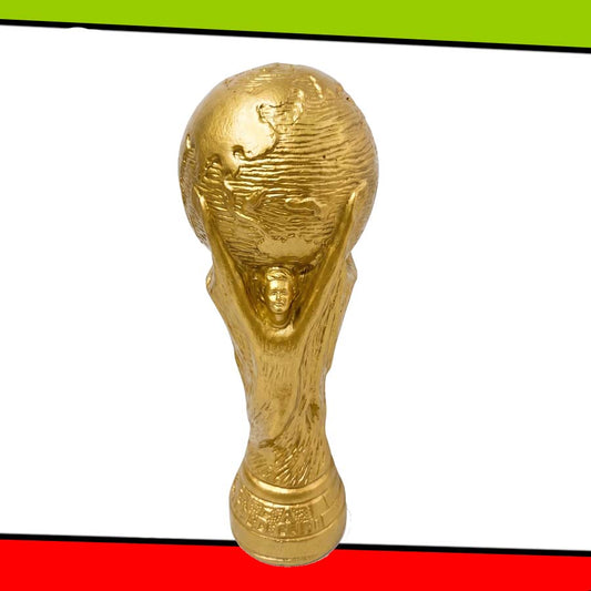 Alcancía Copa del Mundo de Fútbol - Trofeo de Plástico para Ahorro