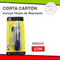 Corta Cartón con hojas de Repuesto