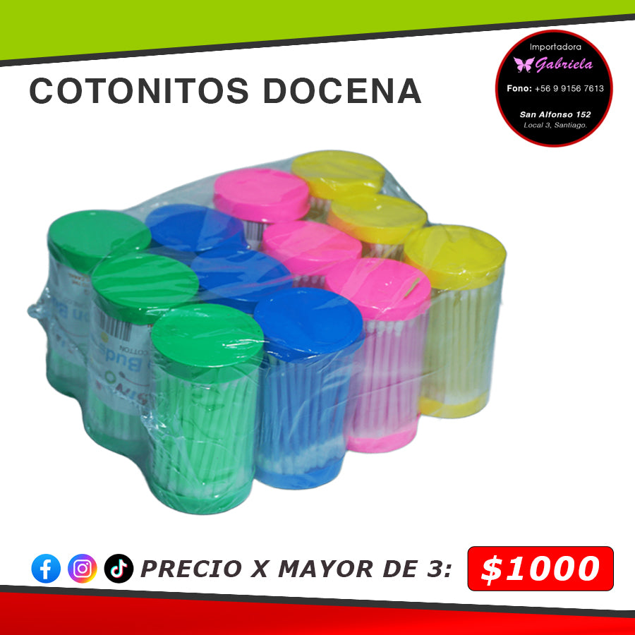 Cotonitos Docena
